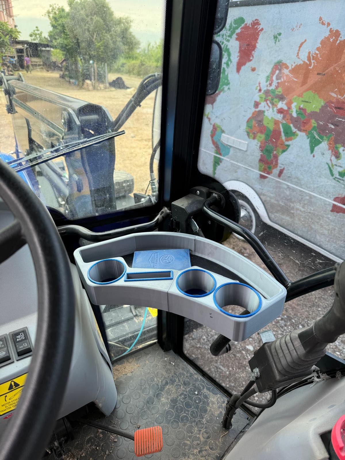 New Holland T Series Cabin Armrest Tray a