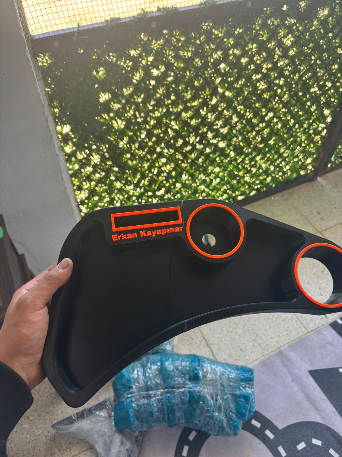 New Holland TC5.80 / TC5.90 Combine Harvester Cabin Armrest Tray