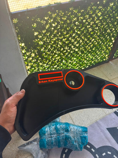 New Holland TC5.80 / TC5.90 Combine Harvester Cabin Armrest Tray