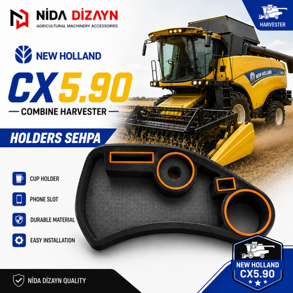 New Holland CX5.90 Combine Harvester Cabin Armrest Tray