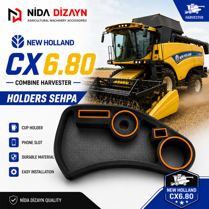 New Holland CX6.80 Combine Harvester Cabin Armrest Tray