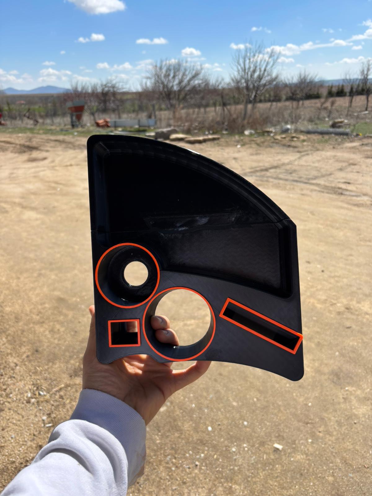 Premium Armrest Console Holder for Massey Ferguson 5700 / 6700 / 7700 Dyna-6 Tractors