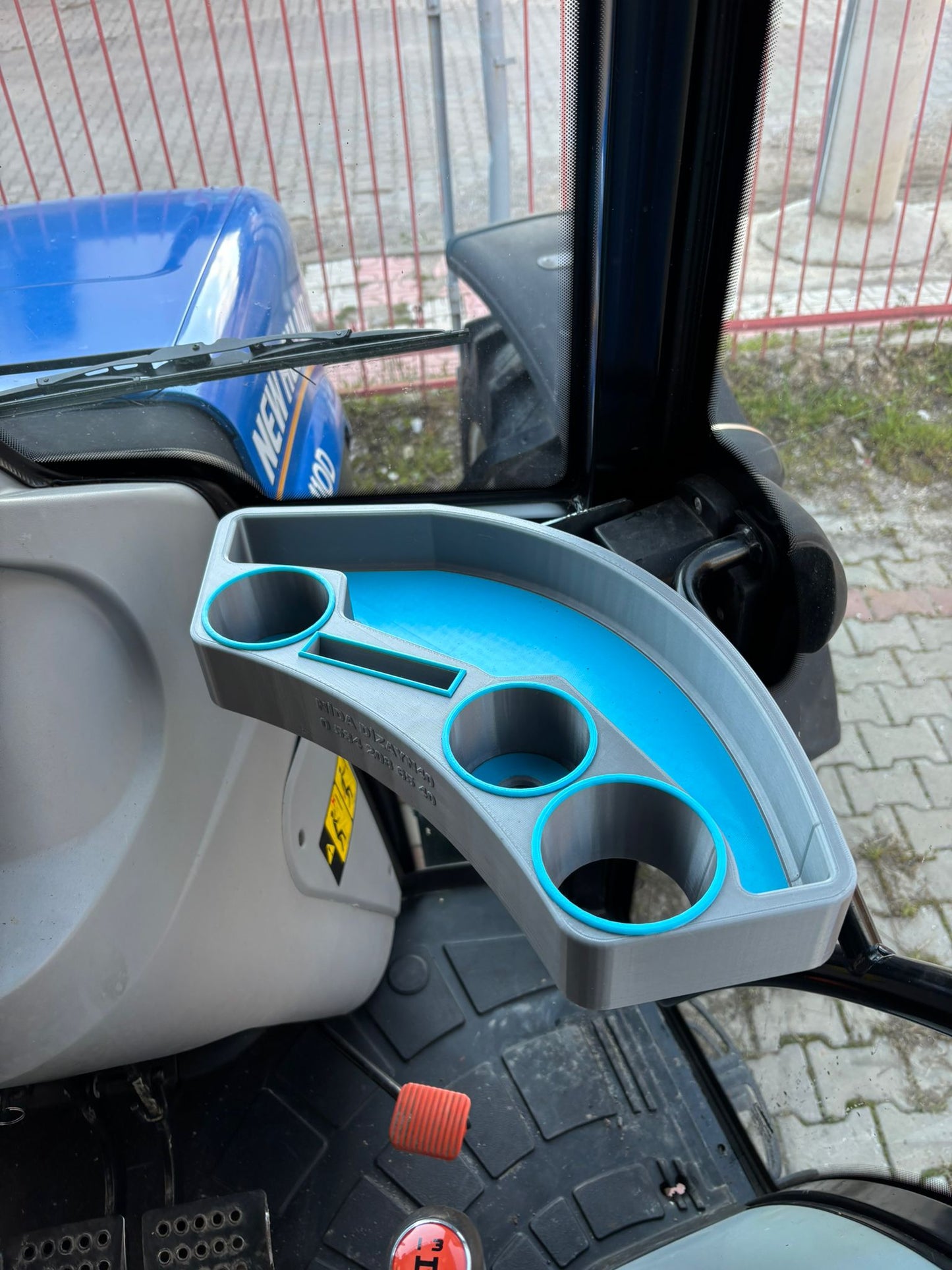 New Holland T Series Cabin Armrest Tray a